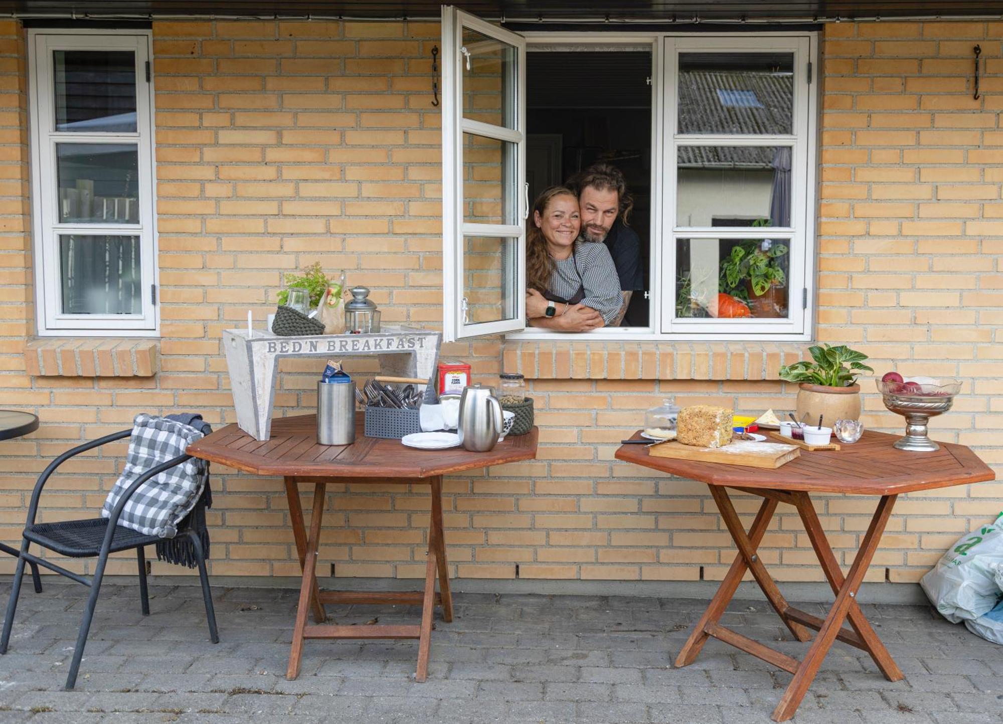 Bed and Breakfast Skortskaer Bondegardsferie Havnsø Esterno foto